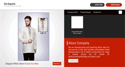Desktop Screenshot of indian-ethnicgarments.com